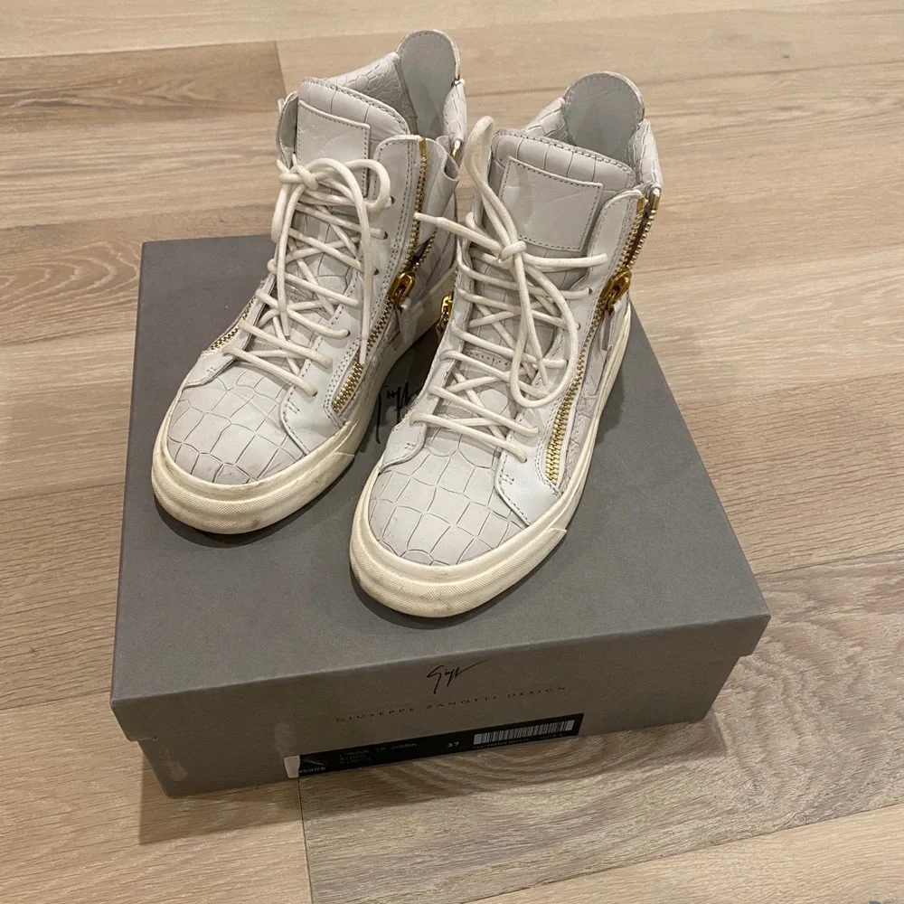 Giuseppe Zanotti Nicki Women’s High-top Sneaker - Picture 1 of 9